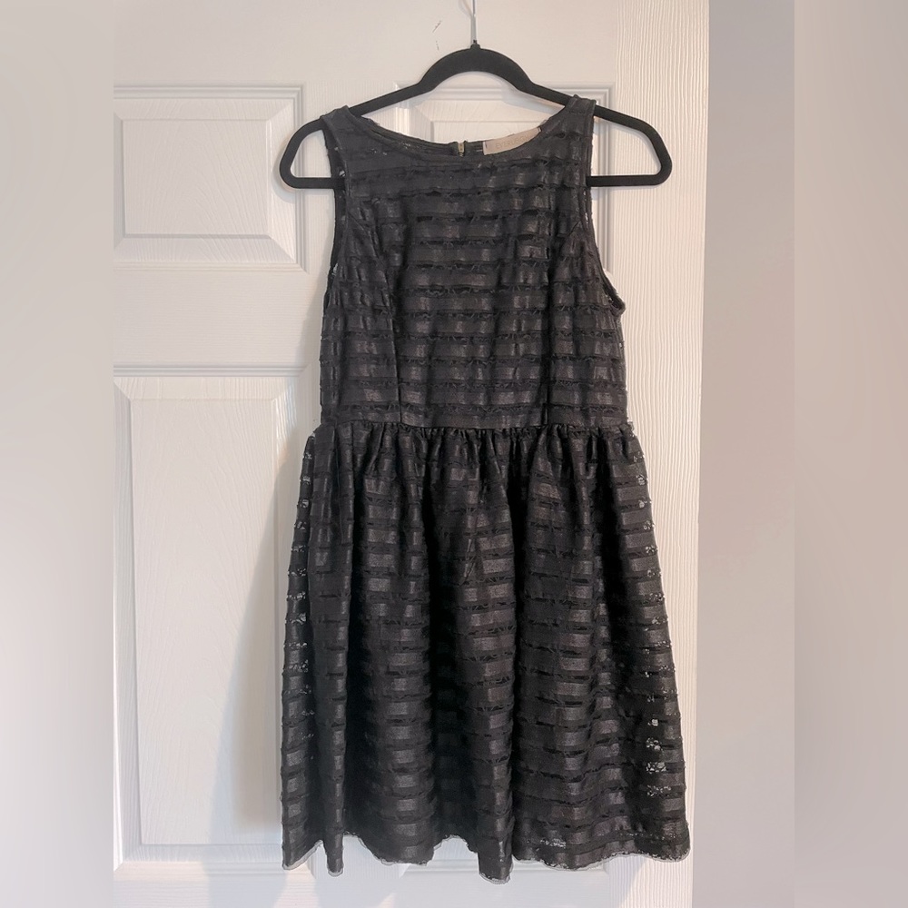 Everleigh Ribbon Lace Mini Dress - Size S